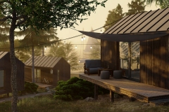 HUTS OVER THE LAKE | project: ARCHAS Design  (www.archas.pl)